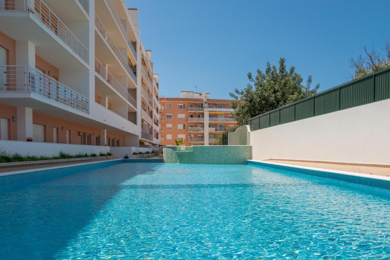 Central Modern 2 Bed Apartment Armacao De Pera Bagian luar foto